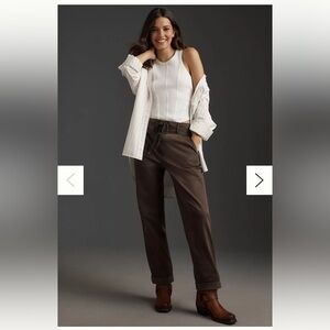 Anthropologie Pilcro Low-Rise Chino Pants Petite